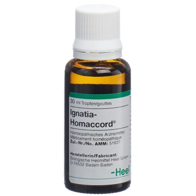 Homaccord Ignatia 30 ml Tropfen Homaccord Ignatia 30 ml Tropfen