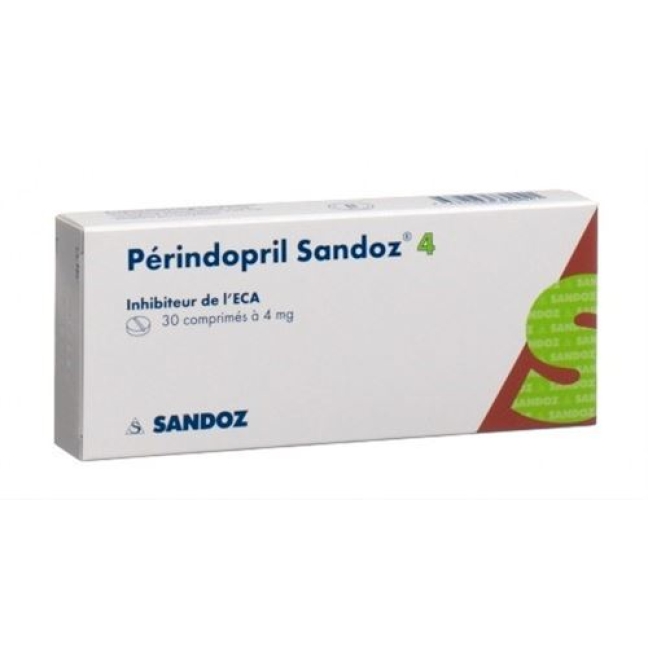Perindopril Sandoz 4 mg 30 tablets Perindopril Sandoz 4 mg 30 tablets