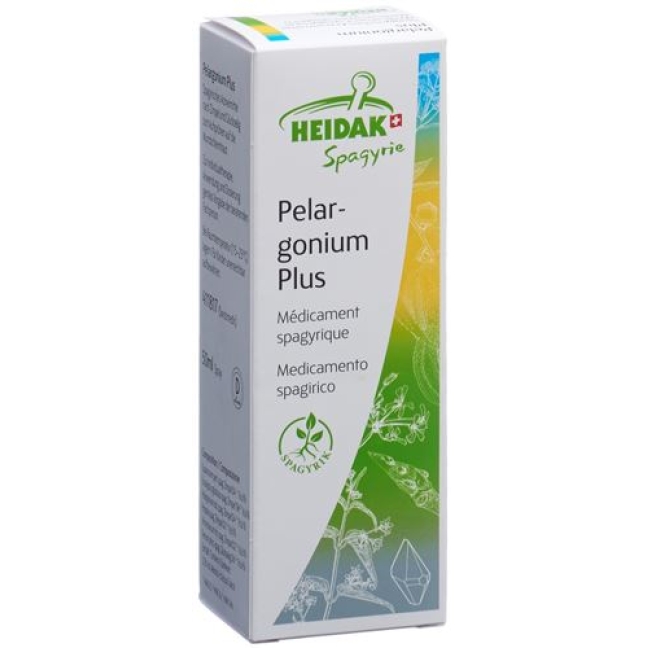 Heidak Spagyrik Pelargonium Plus спрей 50мл Heidak Spagyrik Pelargonium Plus спрей 50мл