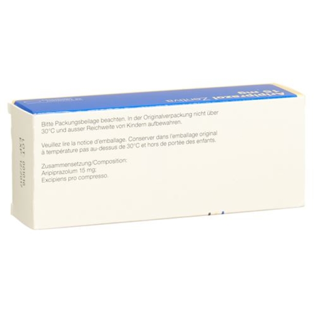 Aripiprazol Zentiva 15 mg 28 tablets Aripiprazol Zentiva 15 mg 28 tablets