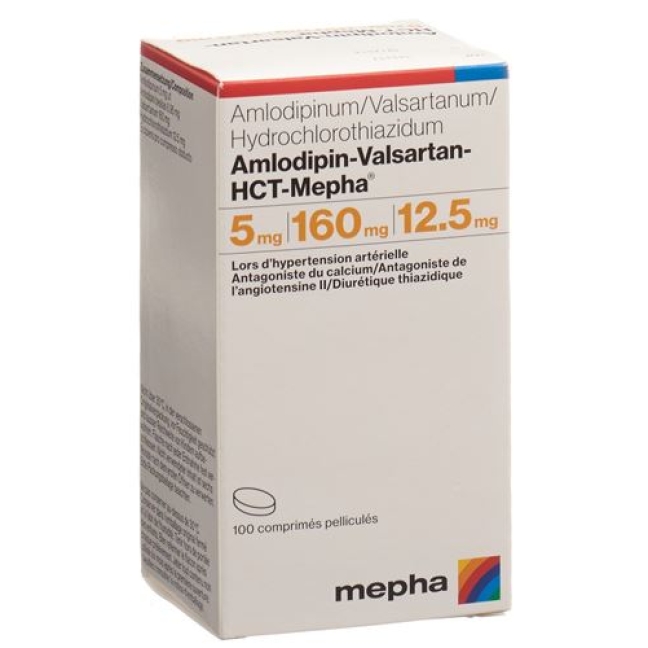 AMLODIP VAL HCT ME 5/160/12.5 AMLODIP VAL HCT ME 5/160/12.5