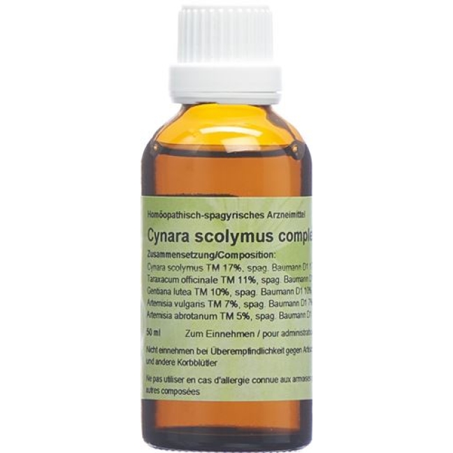 Spagyros Cynara Comp настойка 50мл Spagyros Cynara Comp настойка 50мл