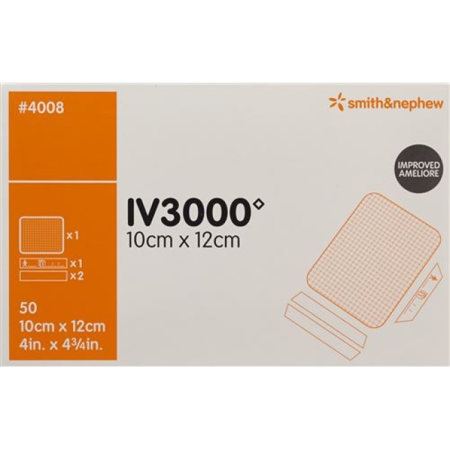 Opsite Iv3000 Kanulenfixation 10x12см 50 штук Opsite Iv3000 Kanulenfixation 10x12см 50 штук