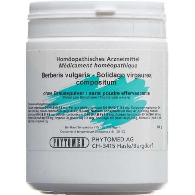 Phytomed Berb Vulg Solid Virg Comp O Br порошок 500г Phytomed Berb Vulg Solid Virg Comp O Br порошок 500г