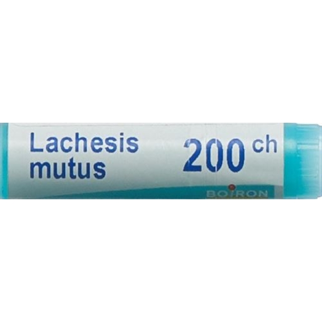 Boiron Lachesis Mutus шарики C 200 1 доза Boiron Lachesis Mutus шарики C 200 1 доза