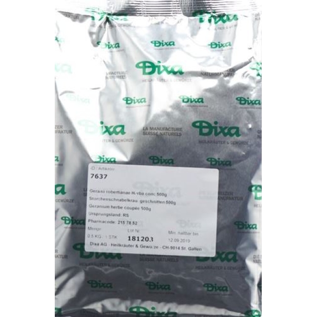 DIXA GERANII HERBA CONC DIXA GERANII HERBA CONC