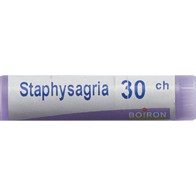 Boiron Staphysagria шарики C 30 1 доза Boiron Staphysagria шарики C 30 1 доза