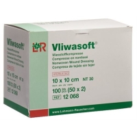 Vliwasoft Nw компресс 10x10см 6-fach стерильный 50x 2 штуки