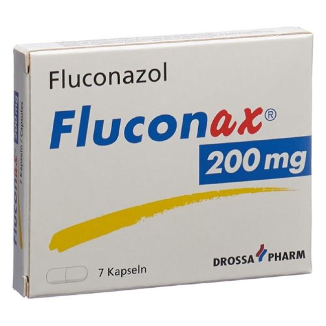 Fluconax 200 mg 7 Kaps Fluconax 200 mg 7 Kaps