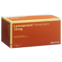 Лансопразол Хелвефарм 15 мг 112 капсул  Лансопразол Хелвефарм 15 мг 112 капсул
