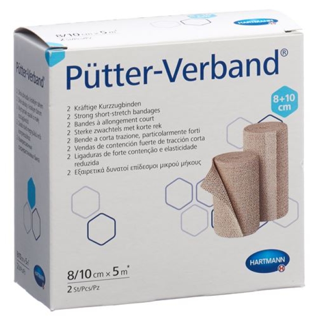 Puetter Verband 8/10смx5m 2 штуки Puetter Verband 8/10смx5m 2 штуки