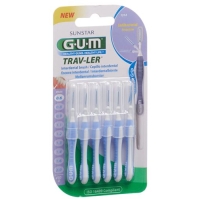 Sunstar GUM Trav-Ler Interdentalbursten 0.6мм 6 штук Sunstar GUM Trav-Ler Interdentalbursten 0.6мм 6 штук