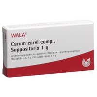Wala Carum Carvi Comp Zapfchen 10x 1г