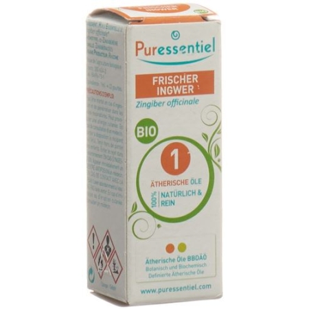 Puressentiel Frischer Ingwer эфирное масло Bio 5мл Puressentiel Frischer Ingwer эфирное масло Bio 5мл