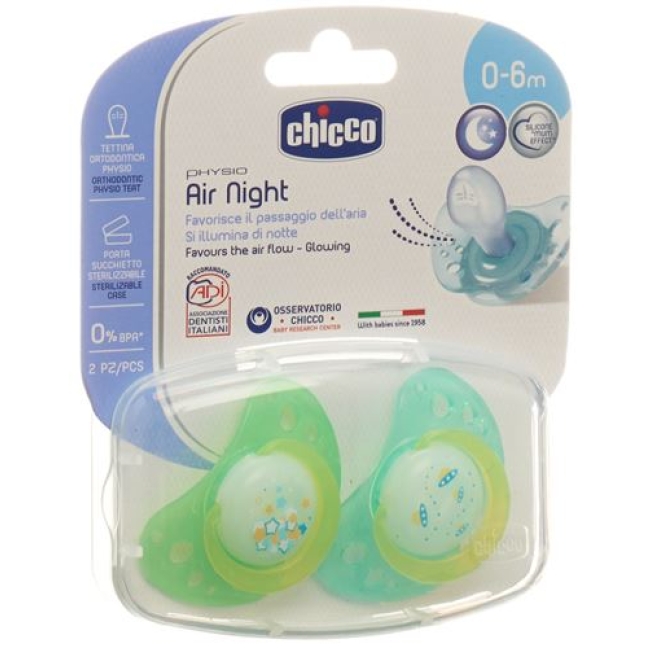 CHICCO PHYS SAUG GLOW 0-6M IDF