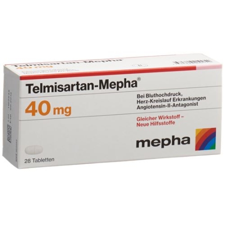 TELMISARTAN MEPHA 40MG (NEU) TELMISARTAN MEPHA 40MG (NEU)