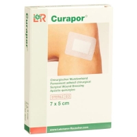 Curapor Chirurgisch повязка для ран 7x5см стерильный 5 штук Curapor Chirurgisch повязка для ран 7x5см стерильный 5 штук