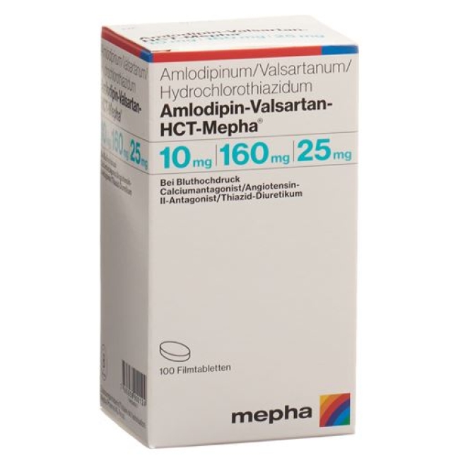 AMLODIP VAL HCT ME 10/160/25MG AMLODIP VAL HCT ME 10/160/25MG