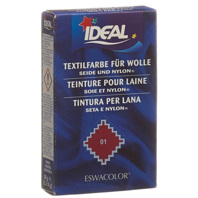 Ideal Wolle Color No01 Rot 30г Ideal Wolle Color No01 Rot 30г