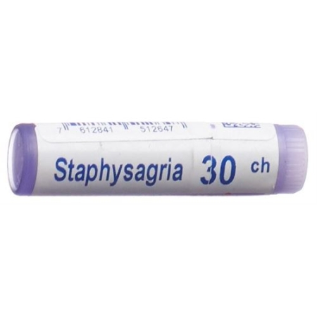 Boiron Staphysagria шарики C 30 1 доза Boiron Staphysagria шарики C 30 1 доза
