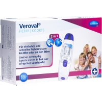 Веровал инфракрасный клинический термометр 2 в 1 (измерение температуры в области лба и уха) Веровал инфракрасный клинический термометр 2 в 1 (измерение температуры в области лба и уха)