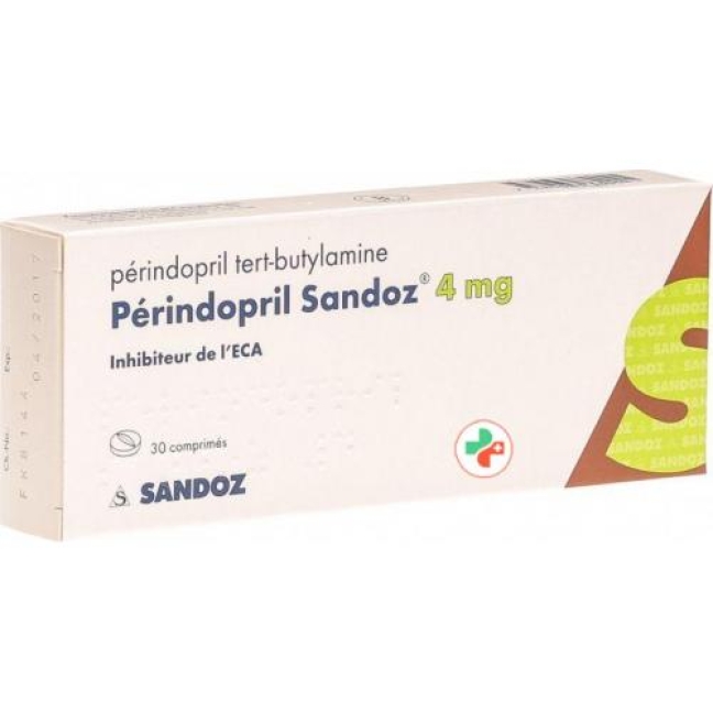 Perindopril Sandoz 4 mg 30 tablets Perindopril Sandoz 4 mg 30 tablets