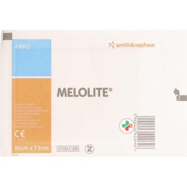 Melolite Wundkompresse 10смx7.5см 100 пакетиков Melolite Wundkompresse 10смx7.5см 100 пакетиков