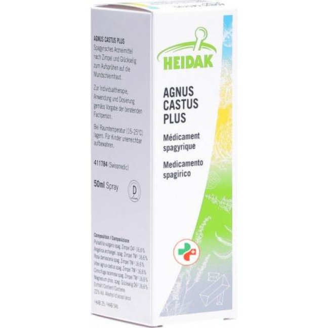 Heidak Spagyrik Agnus Castus Plus спрей 50мл Heidak Spagyrik Agnus Castus Plus спрей 50мл