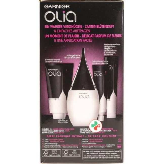 Olia Haarfarbe 4.0 Dunkelbraun Olia Haarfarbe 4.0 Dunkelbraun