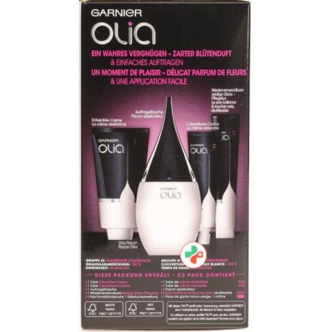 Olia Haarfarbe 4.15 Kuhle Kastanie Olia Haarfarbe 4.15 Kuhle Kastanie