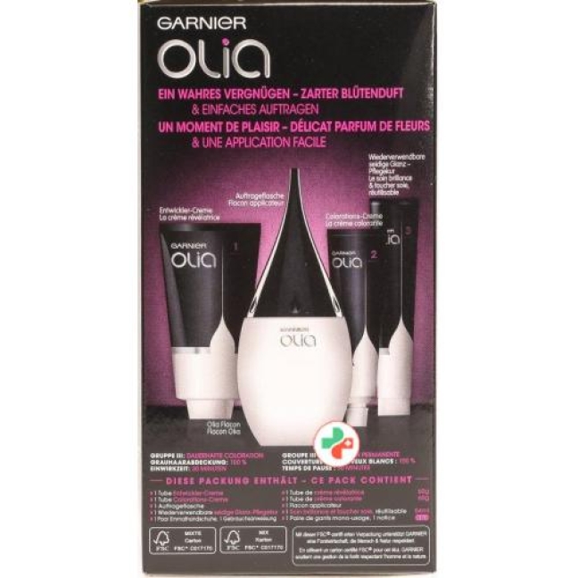 Olia Haarfarbe 5.0 Braun Olia Haarfarbe 5.0 Braun