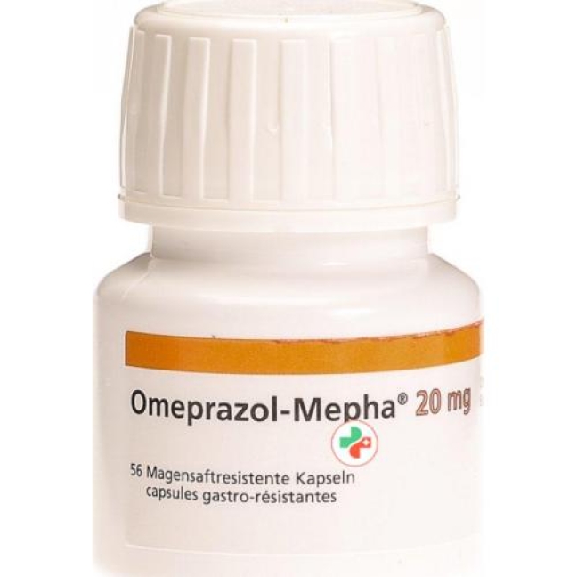 Omeprazol Mepha 20 mg 56 Kaps Omeprazol Mepha 20 mg 56 Kaps
