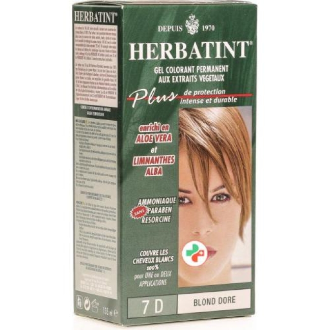 Herbatint Haarfarbegel 7d Gold Blond 150мл Herbatint Haarfarbegel 7d Gold Blond 150мл