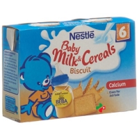 Nestle Baby Milk & Cereals Biscuit 2x 200мл Nestle Baby Milk & Cereals Biscuit 2x 200мл