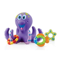 NUBY Плавающий осьминог с игровыми фигурками