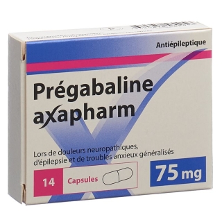 ПРЕГАБАЛИН Аксафарм Капс 75 мг ПРЕГАБАЛИН Аксафарм Капс 75 мг