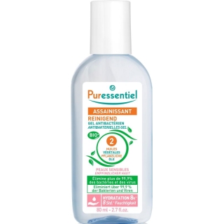 PURESSENTIEL Gel reinigend antibakt emp Haut