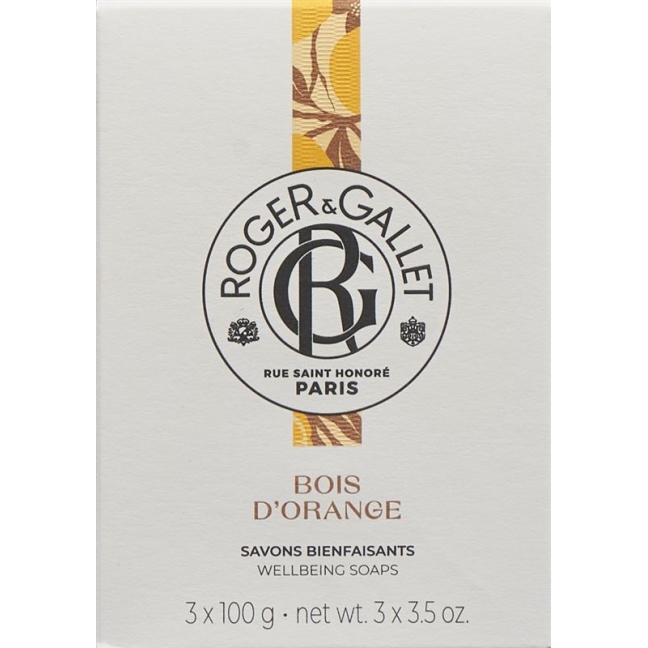 ROGER GALLET BOIS D' Boite 3 Savons