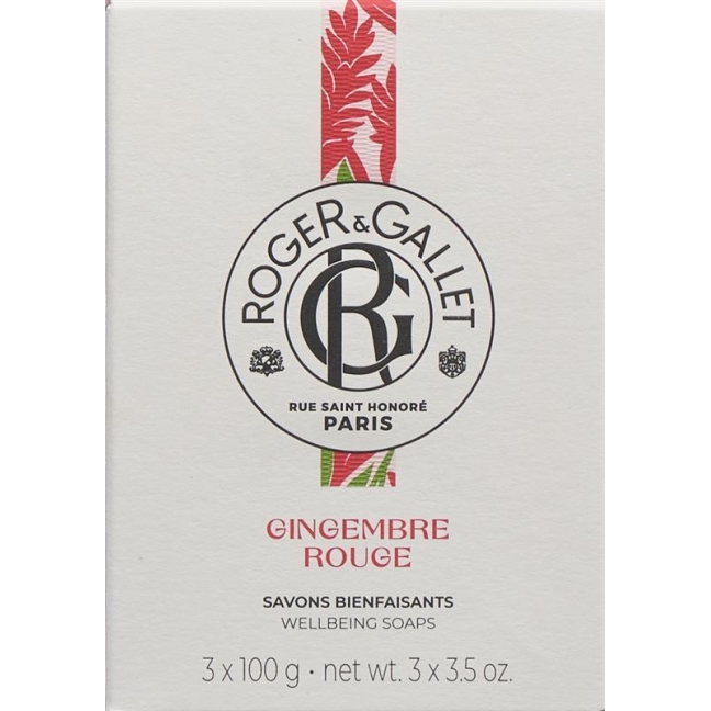 ROGER GALLET GING RO Boite 3 Savons