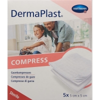 Компрессы Дермапласт 5х5см 8-кратные 5 х 2 шт. Компрессы Дермапласт 5х5см 8-кратные 5 х 2 шт.