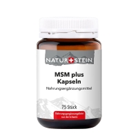 Натуральный камень MSM plus Kaps Glasfl 75 шт. Натуральный камень MSM plus Kaps Glasfl 75 шт.