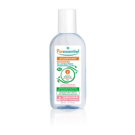 PURESSENTIEL Gel reinigend antibakt emp Haut