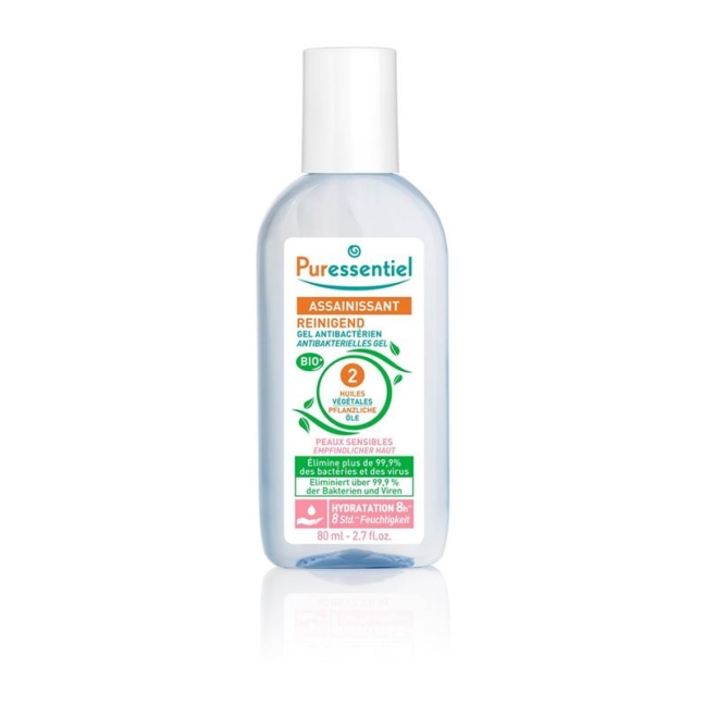PURESSENTIEL Gel reinigend antibakt emp Haut
