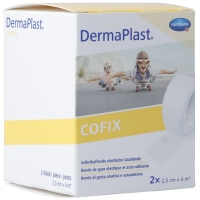 DermaPlast CoFix 2,5смx4м белый 2 шт. DermaPlast CoFix 2,5смx4м белый 2 шт.