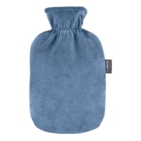 FASHY Wärmflasche 2l Flausch blau Th FASHY Wärmflasche 2l Flausch blau Th