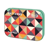 Flawa Trend Plast Patterns жестяная коробка 20 шт.