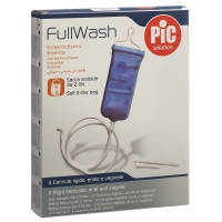 PIC SOLUTION Набор ирригаторов Fullwash, 2 л, с анальной и вагинальной канюлей