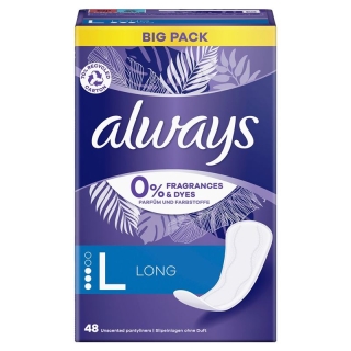 ALWAYS Slipeinl Daily Prot Long 0% BigP