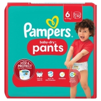 PAMPERS Baby Dry Pa Gr6 14-19kg Ex La Spa n PAMPERS Baby Dry Pa Gr6 14-19kg Ex La Spa n