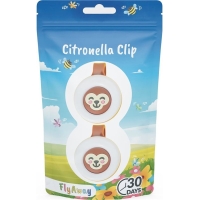 FLYAWAY Citronella-Clip Monkey Duopack